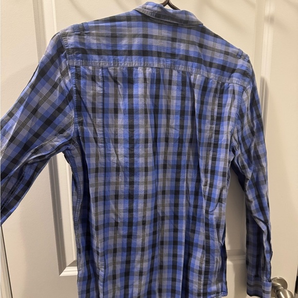 Calvin Klein Men’s Dress Shirt - Blue Plaid - Size M - Classic & Versatile - Picture 7 of 7